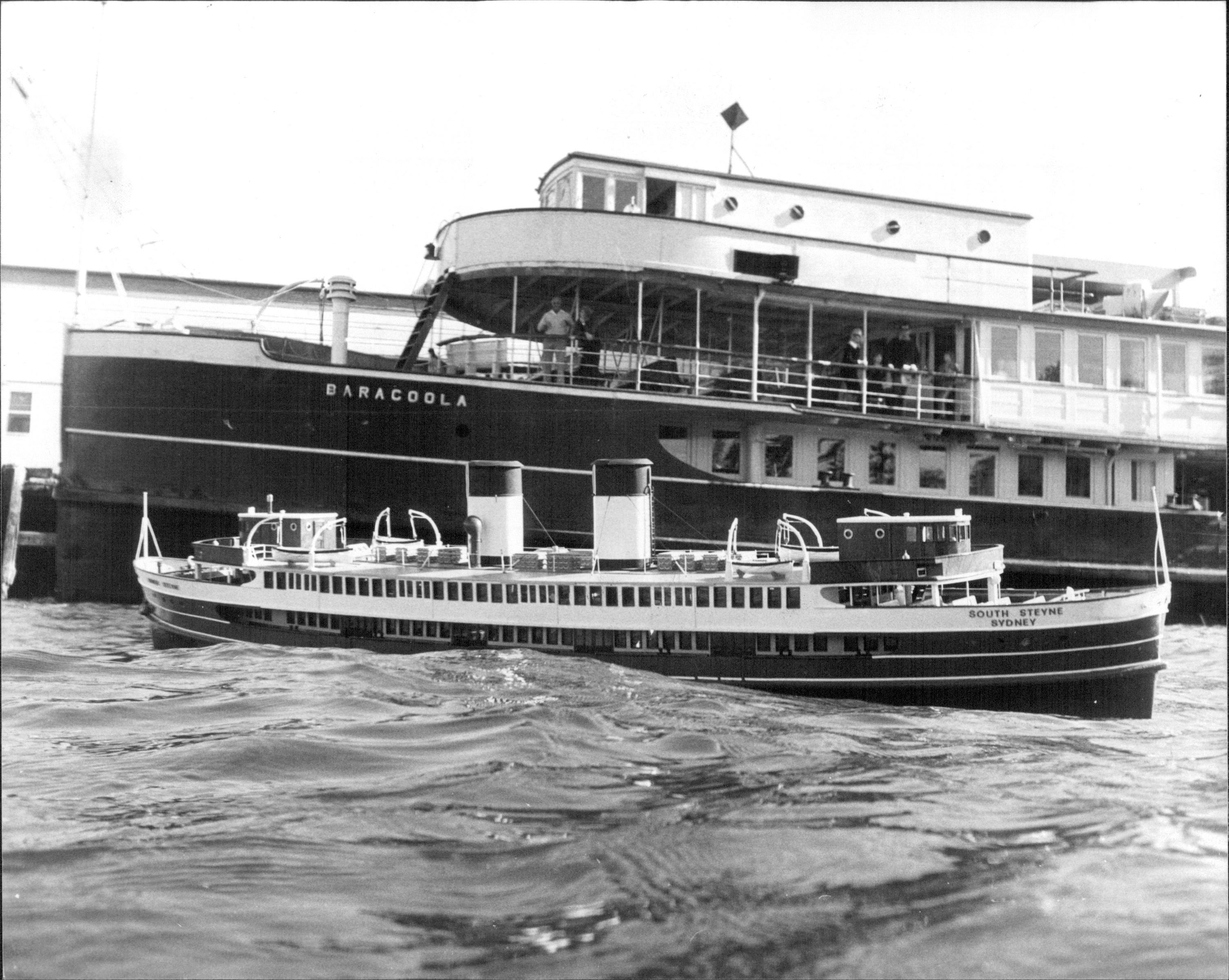 The ferry was formerly operated by the Port Jackson and Manly Steamship Company and its successors on the Manly service.