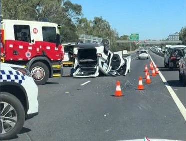 Monash Freeway crash