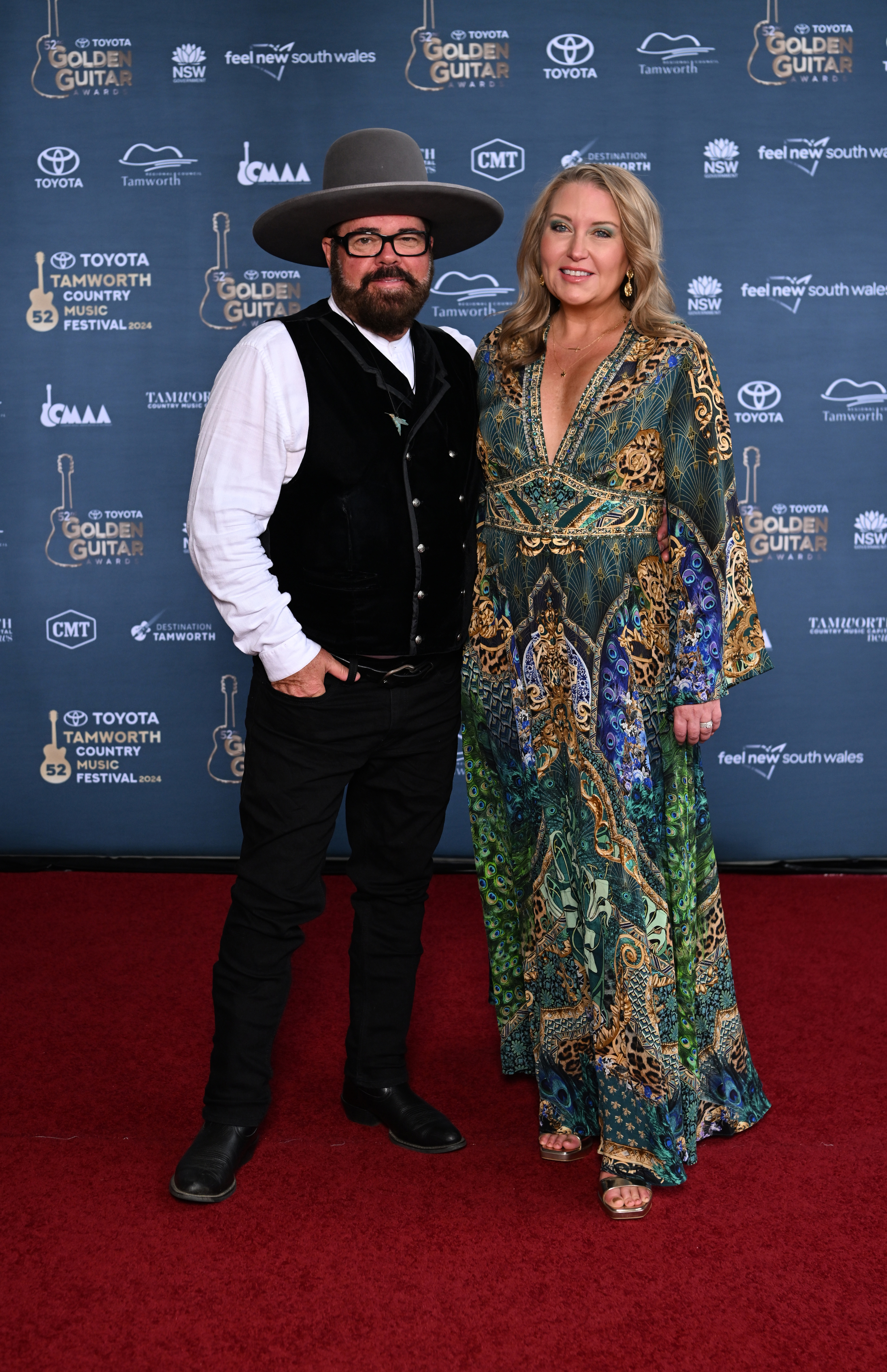 Andrew Farriss and Marlina Neeley