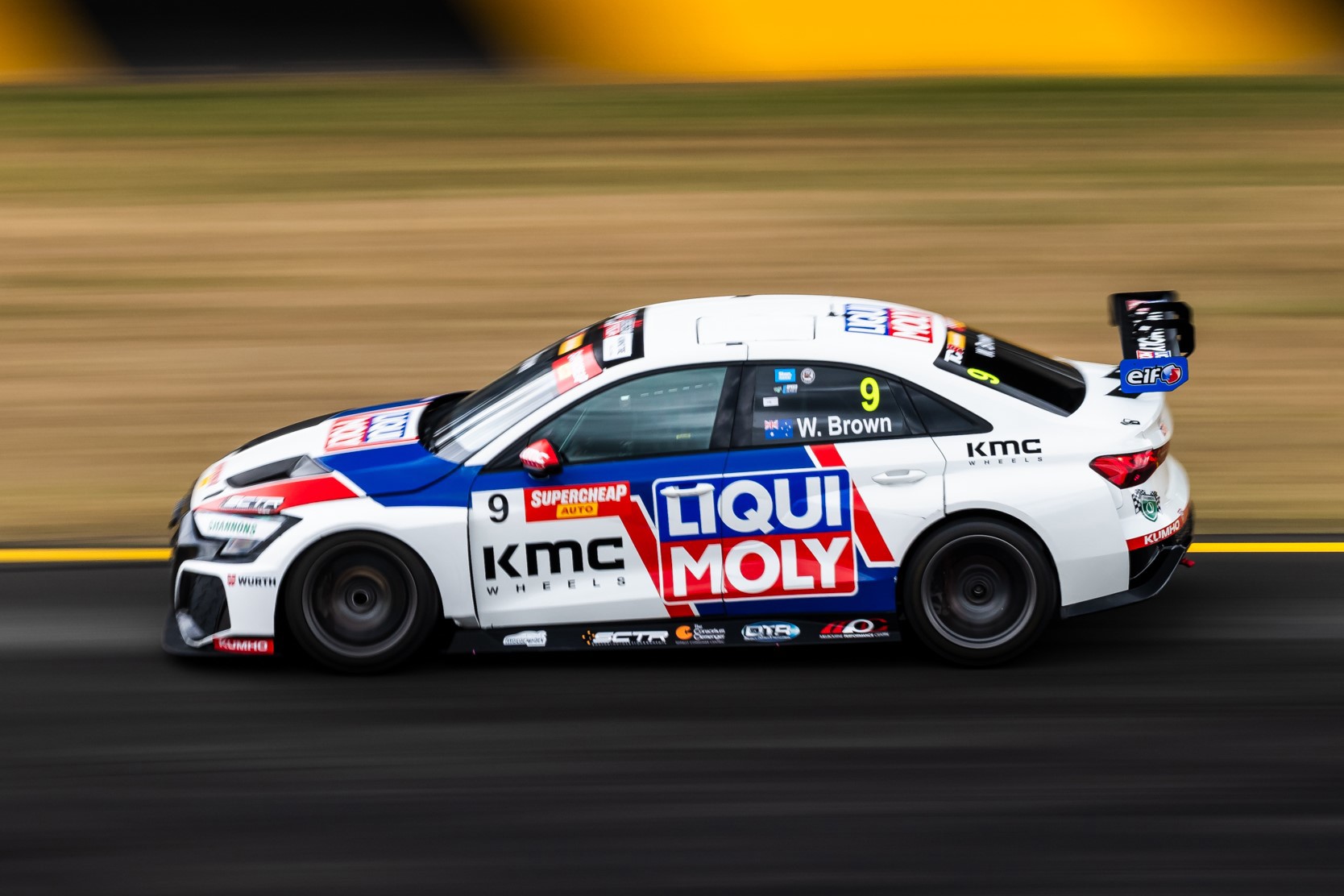Will Brown in his Audi RS 3 LMS took victory in race one and two of the TCR World Tour at Sydney Motorsport Park.