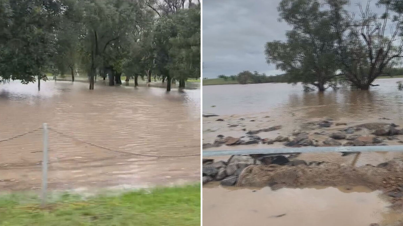 Flooding at Moree in northern NSW