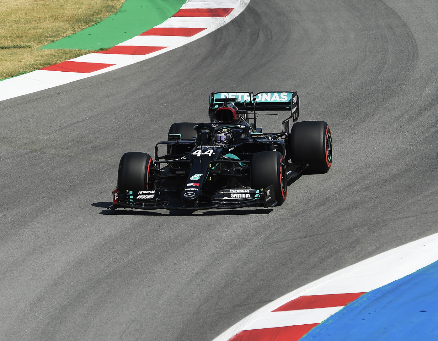 F1 Spanish Grand Prix qualifying results Lewis Hamilton pole, Daniel