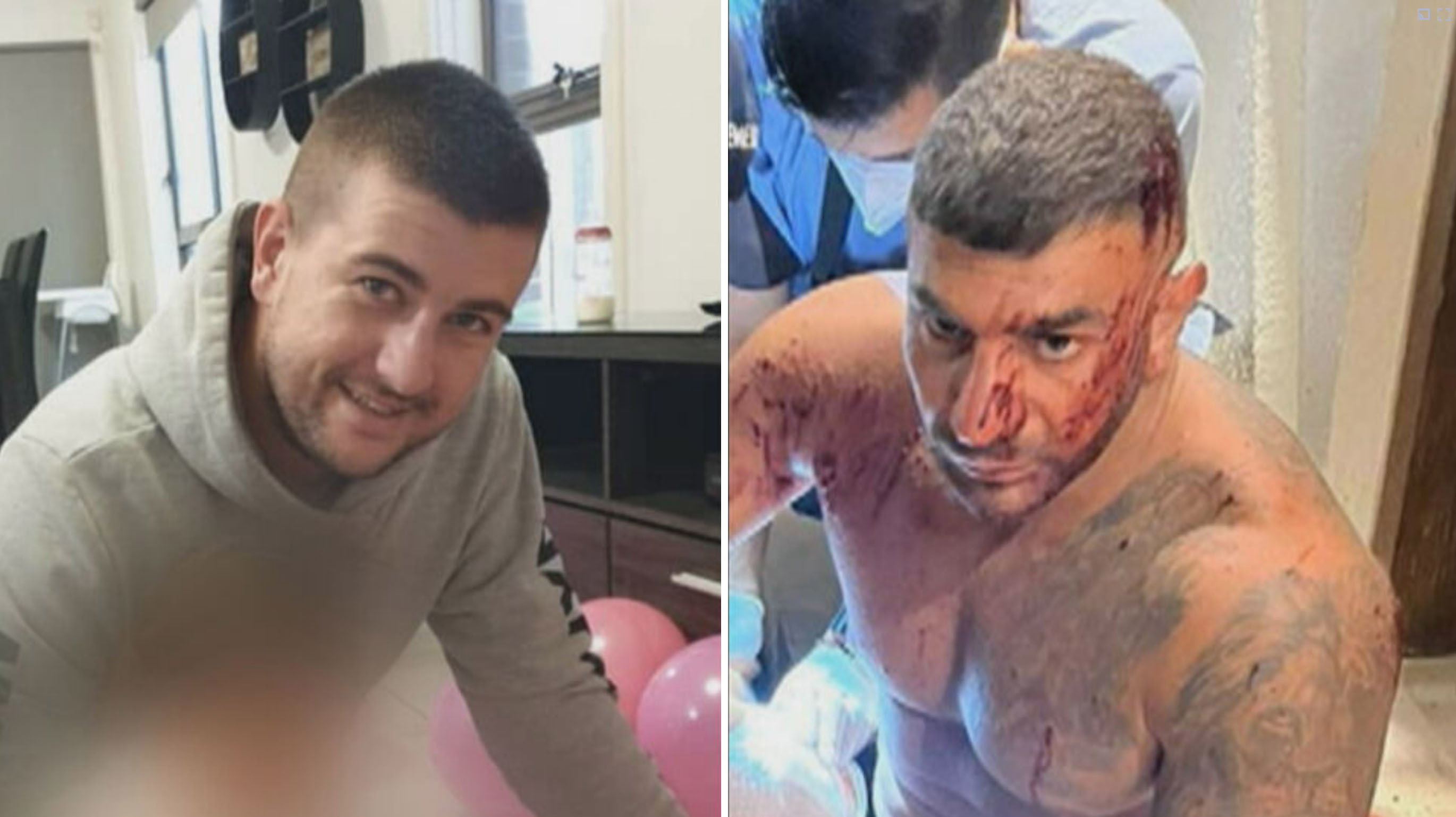 Zivan Radmanovic and Sanar Ghanim.