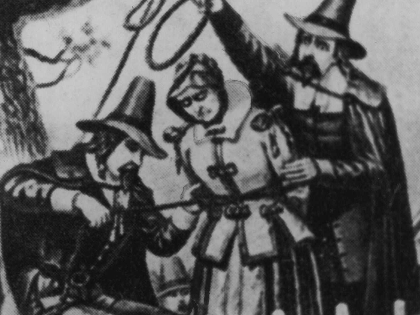 An image depicting the Witch Trials.