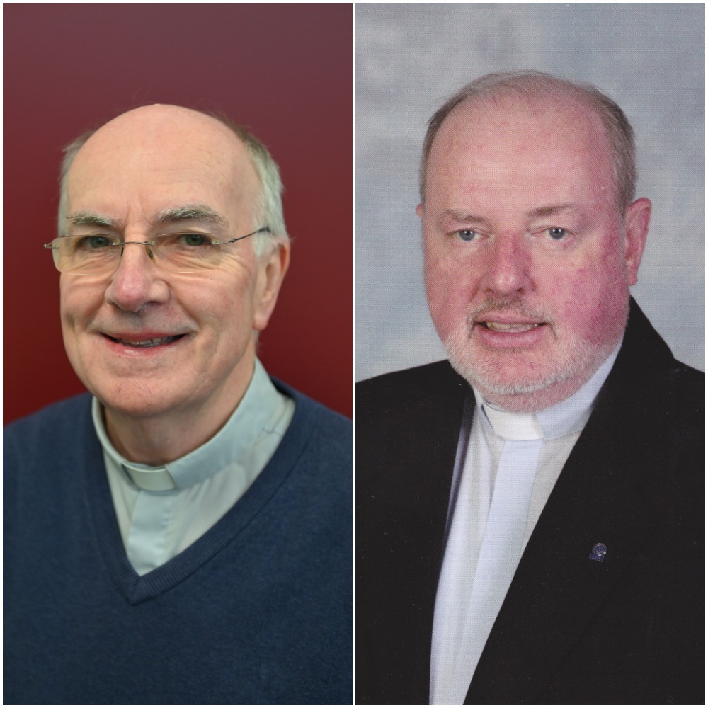 Fr Martin Ashe and Msgr Anthony Ireland.