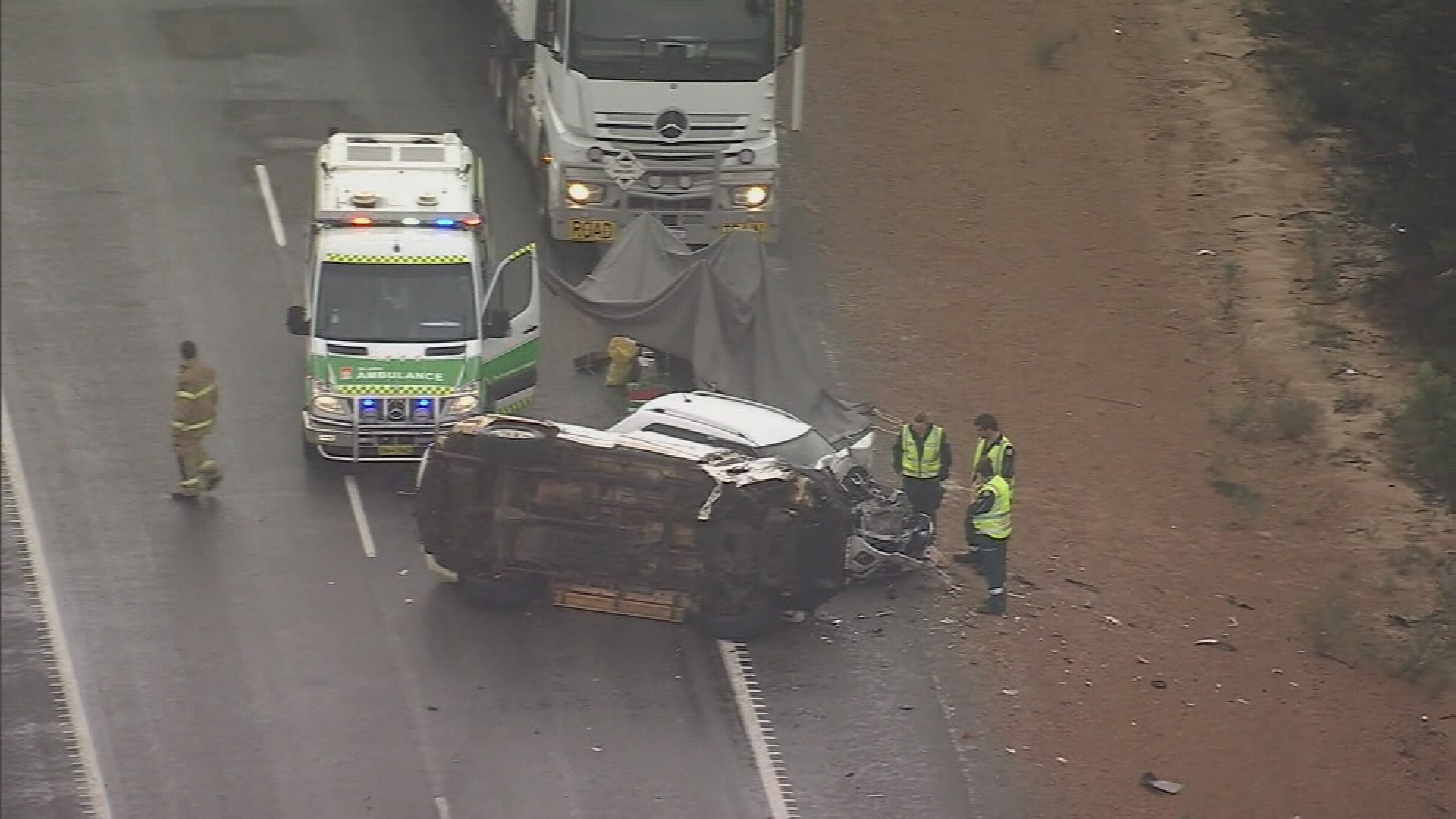 Shannon Cox was allegedly behind the wheel of a Toyota Prado last month when it collided with a road train towing two trailers and a Suzuki hatchback on Brand Highway near Cataby.