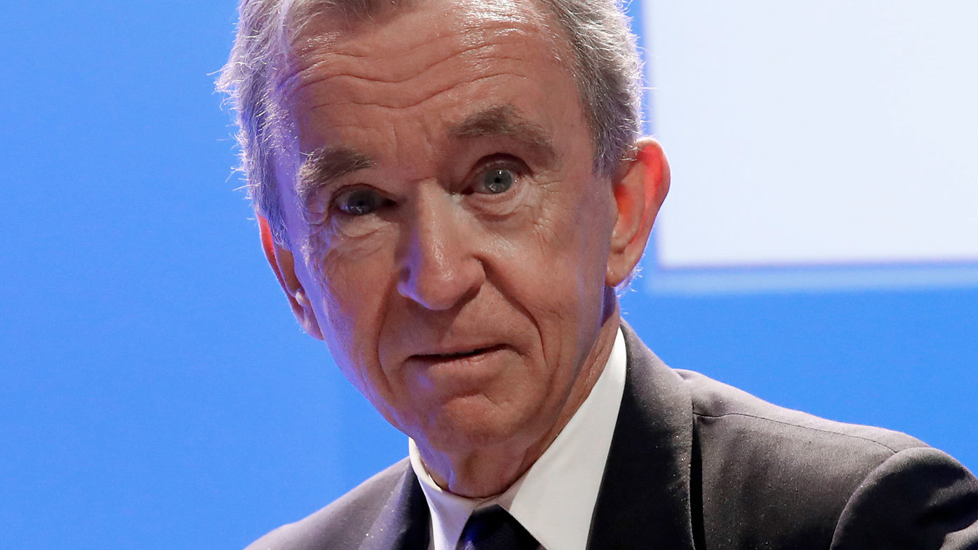 CEO of LVMH Bernard Arnault.