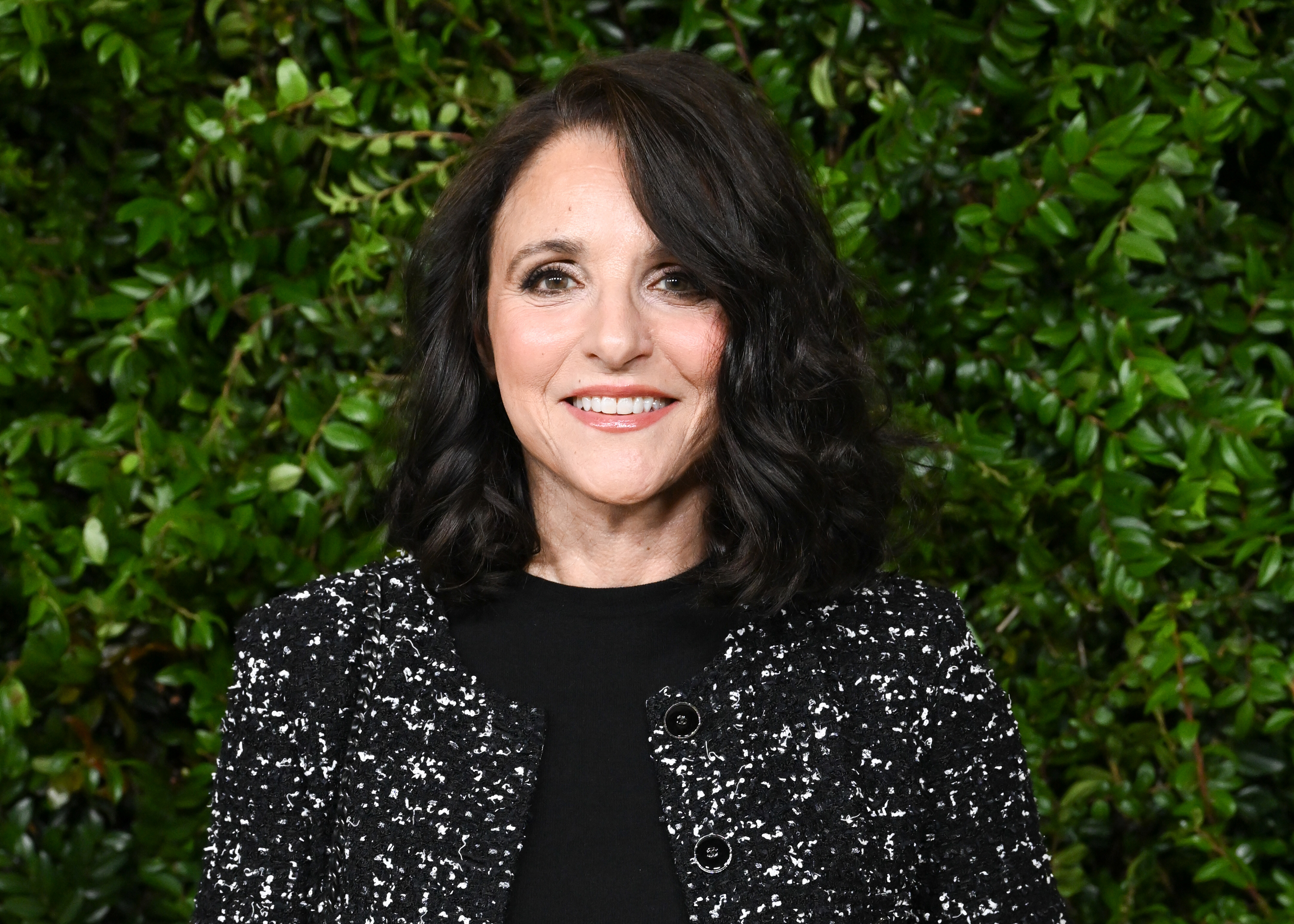 Julia Louis-Dreyfus at the Academy Women's Luncheon Presented by Chanel held at the Academy Museum of Motion Pictures on November 04, 2025 in Los Angeles, California. 