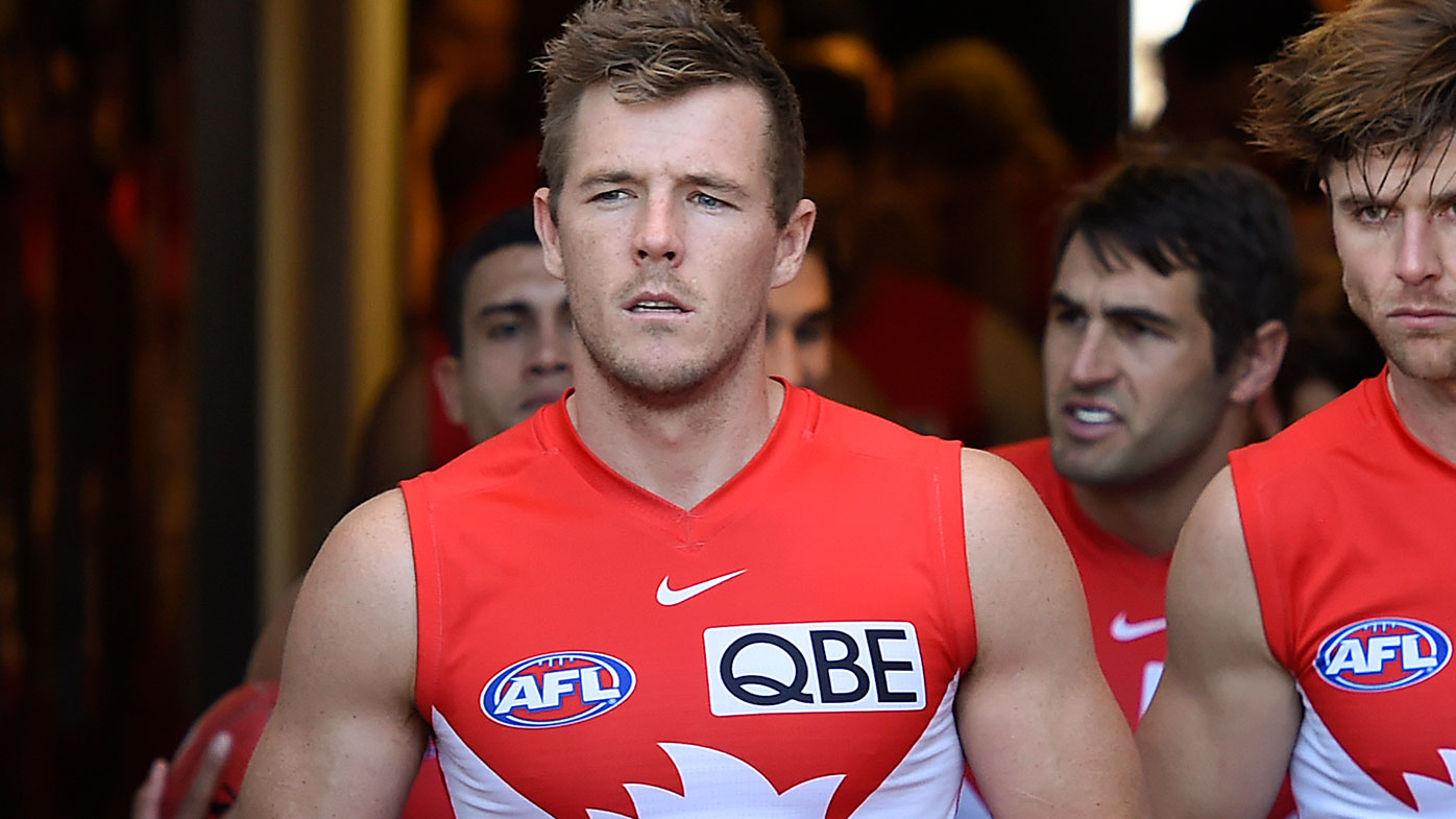 Luke Parker of the Swans