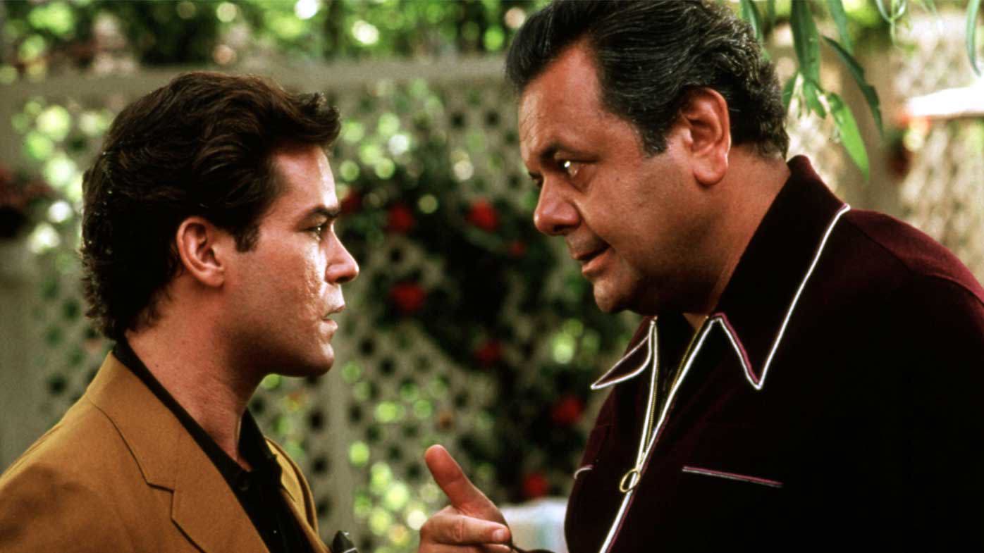 Ray Liotta y Paul Sorvino en Goodfellas.  Liotta fue conmemorada en el segmento de los Oscar ayer, pero Sorvino no.