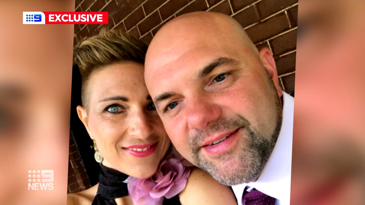 Carlo Trimboli with his wife Josephine.