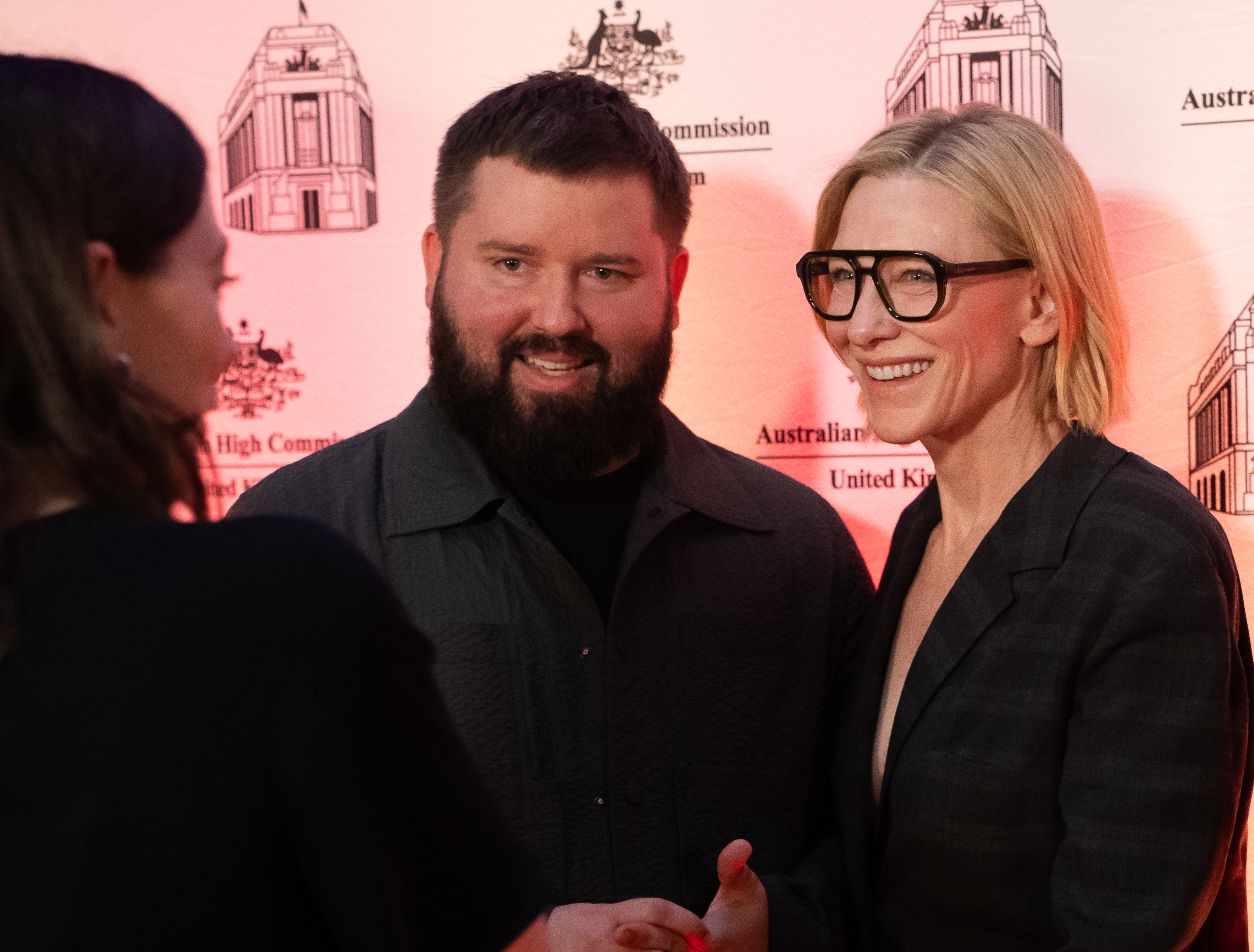 (L-R): Kip Williams, Cate Blanchett