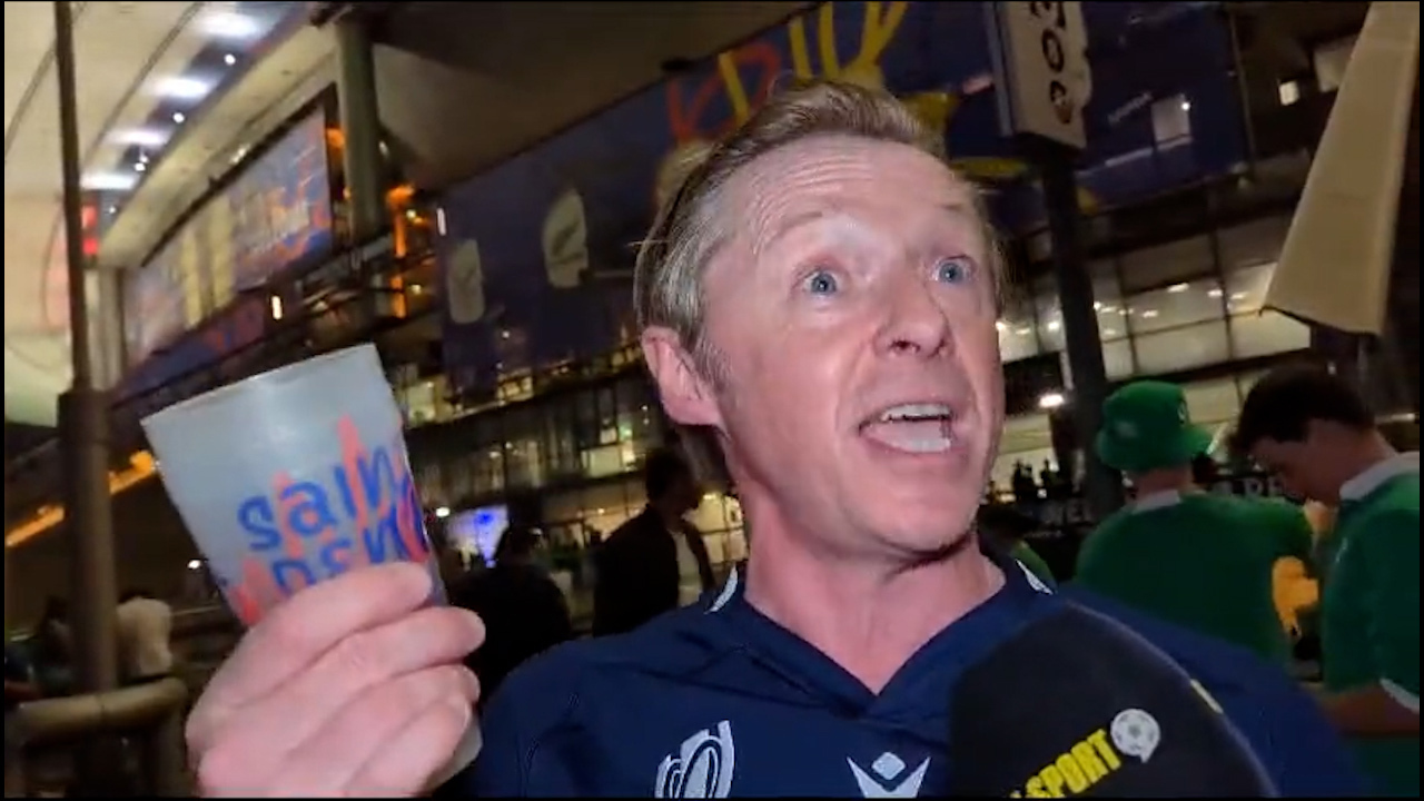 The fan had massive respect for Ireland's abilities.