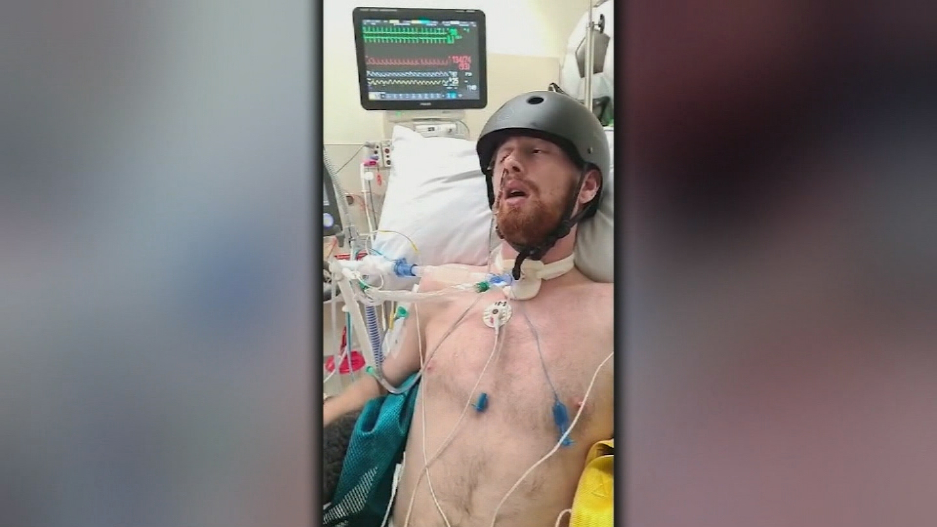 Danny, 28, who is originally from the UK, was attacked outside a train station in Perth in September 2021 and suffered a catastrophic brain injury.