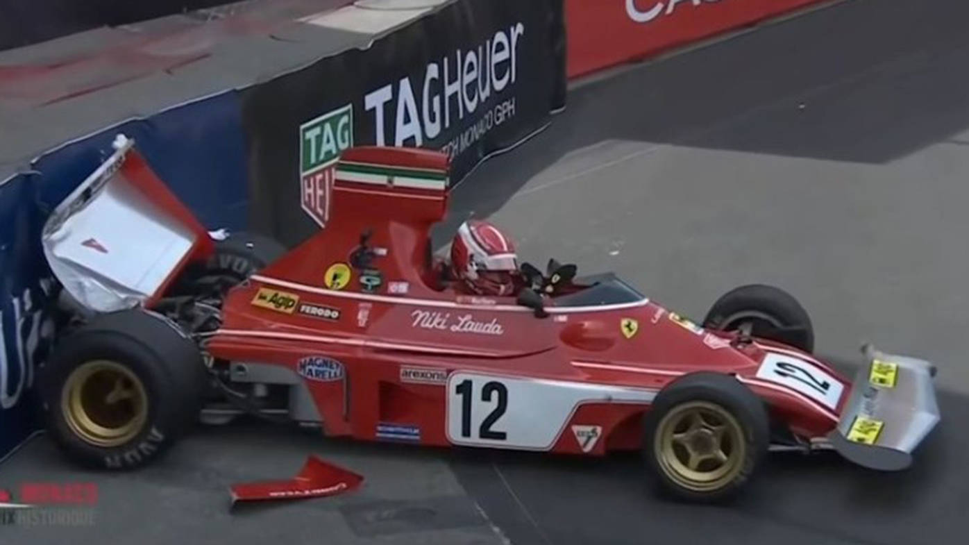 F1 2022 Charles Leclerc Ferrari Monaco Grand Prix crash