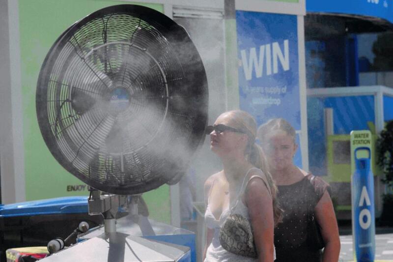 Australian Open heat