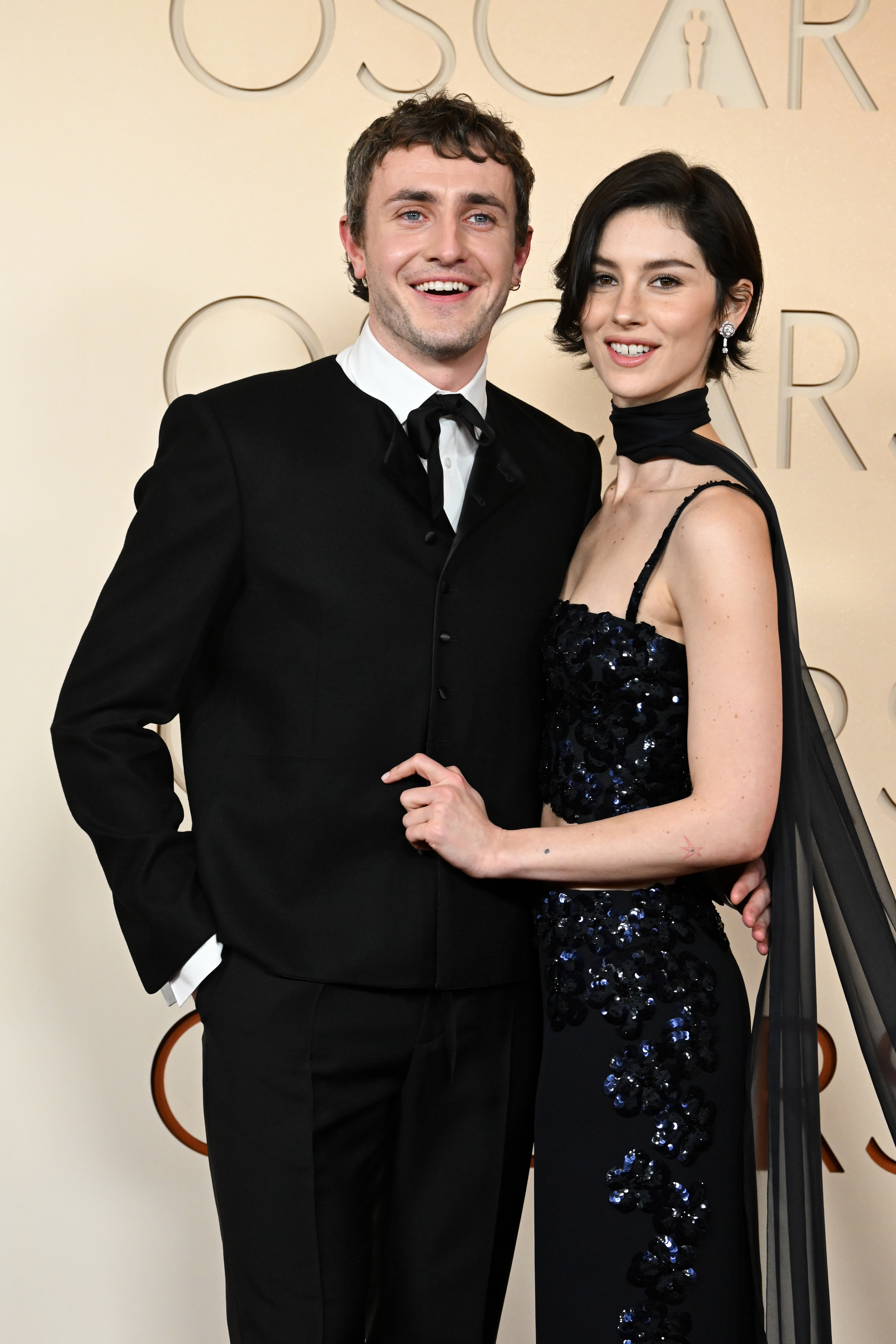Paul Mescal and Gracie Abrams at the 98th Annual Oscars held at Dolby Theatre on March 15, 2026 in Hollywood, California. 