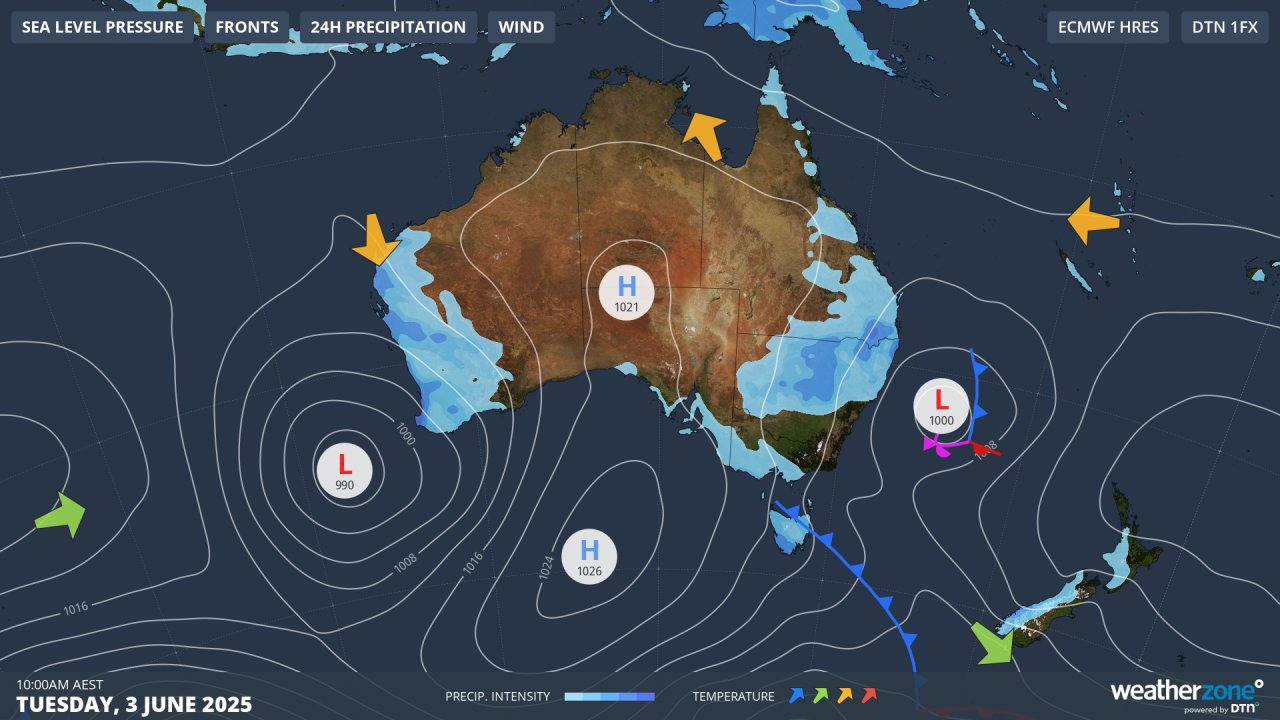 P﻿arts of Australia will experience cold and rainy weather this week, with one capital city in for a soaking. 