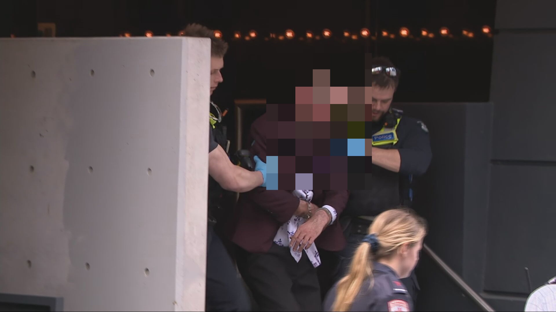 Man arrested Melbourne CBD