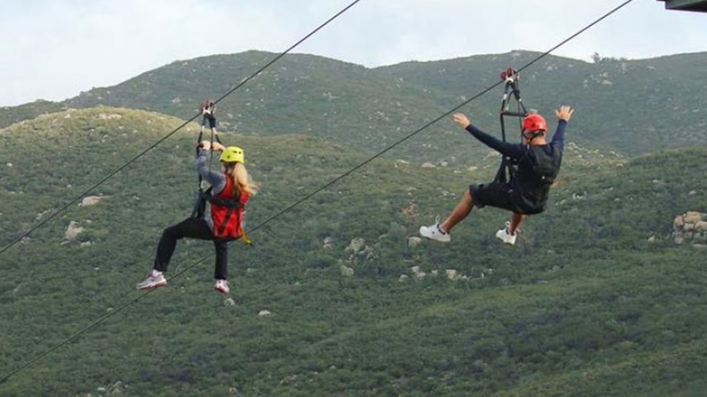 La Jolla Band of Luiseño Indians runs a popular zipline.