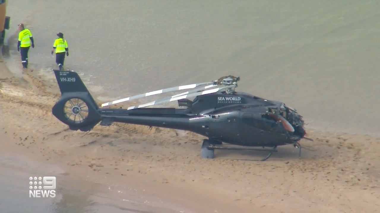 Final pieces of Gold Coast helicopter crash wreckage retrieved as investigators piece together tragedy