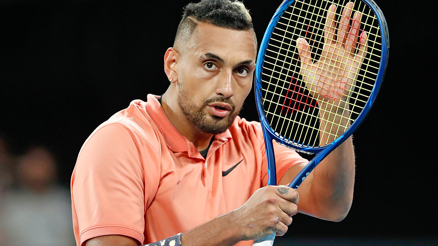 Nick Kyrgios' 2020 season has been thrown into doubt by the coronavirus pandemic