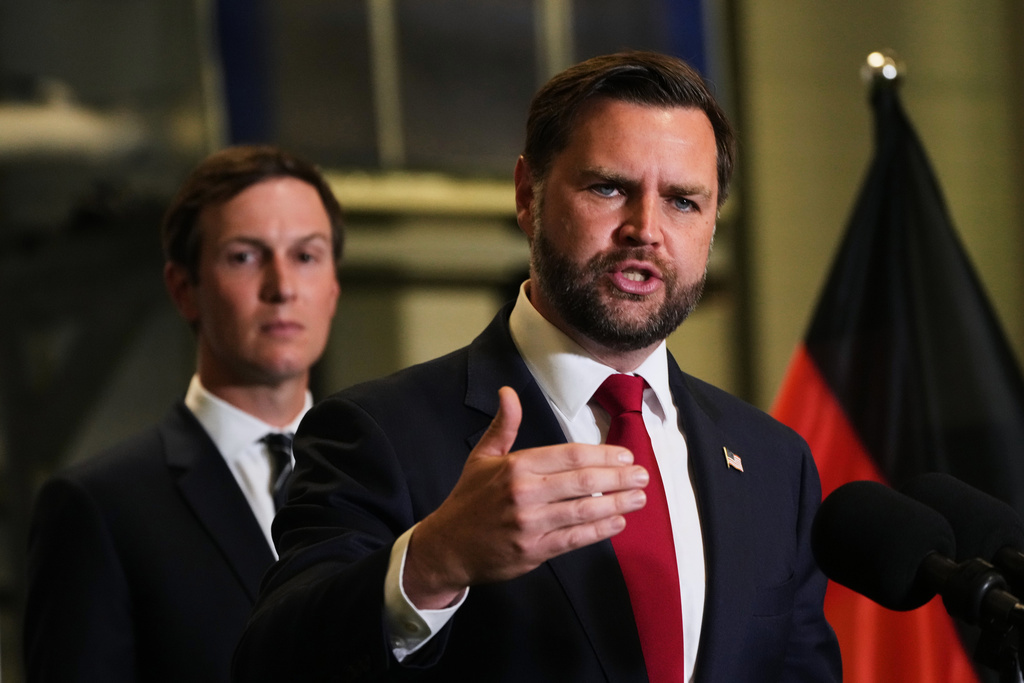 US Vice President JD Vance 