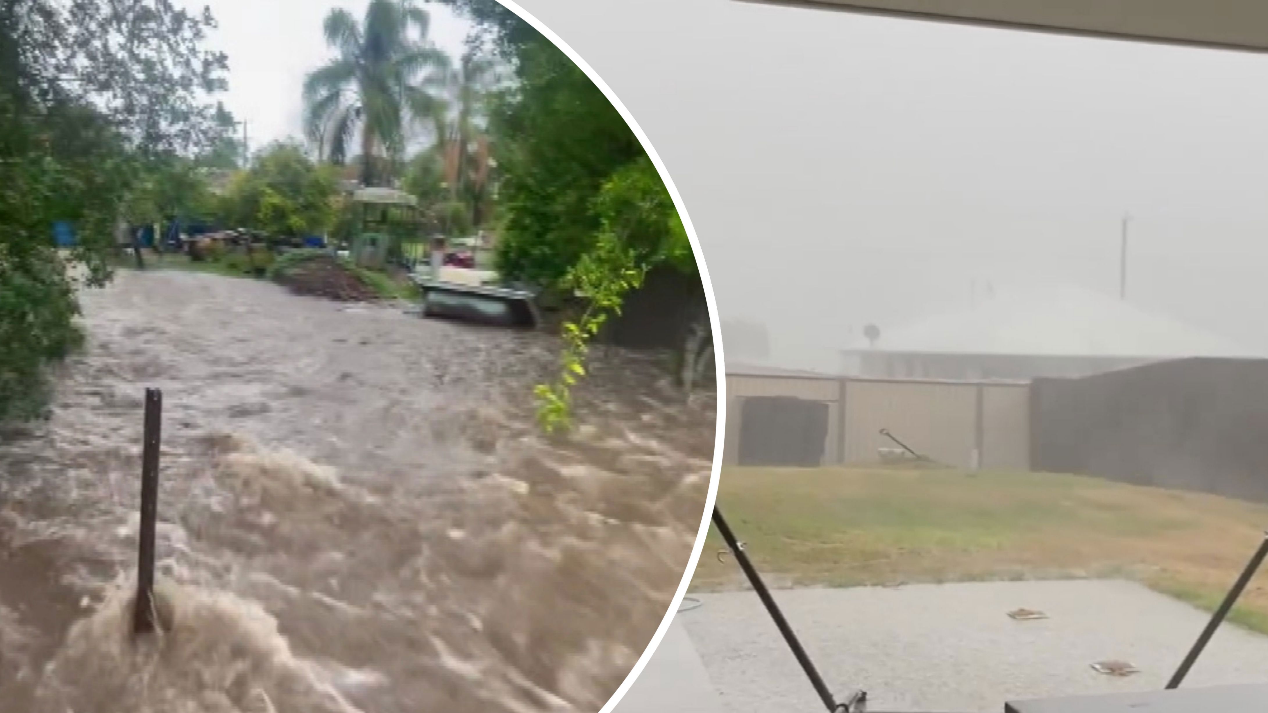 More severe storms coming after hailstones, 130mm of rain smashes coast