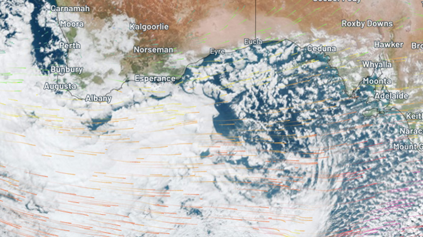 Conditions are perilous in the ocean off Australia's south right now.