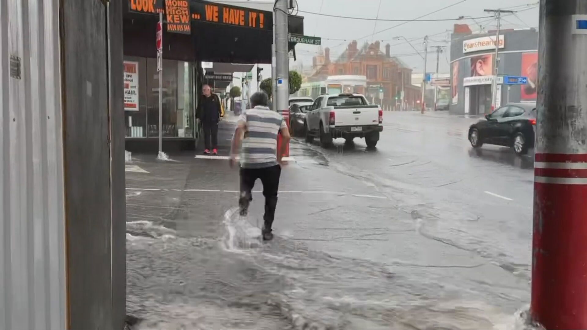 Melbourne wild weather