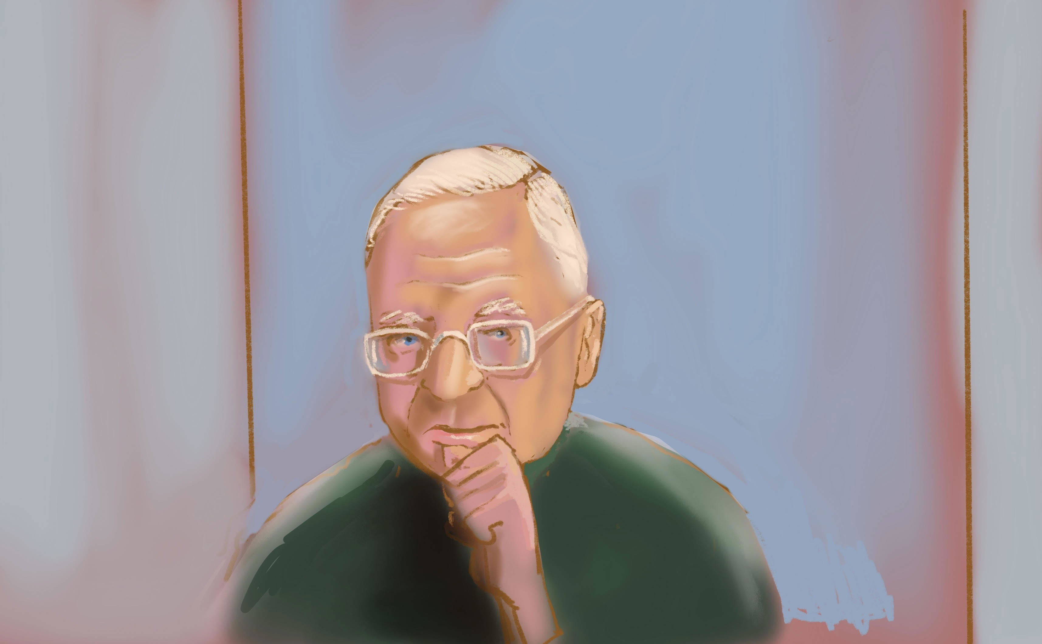 Court sketch of Glenn Gary Cameron