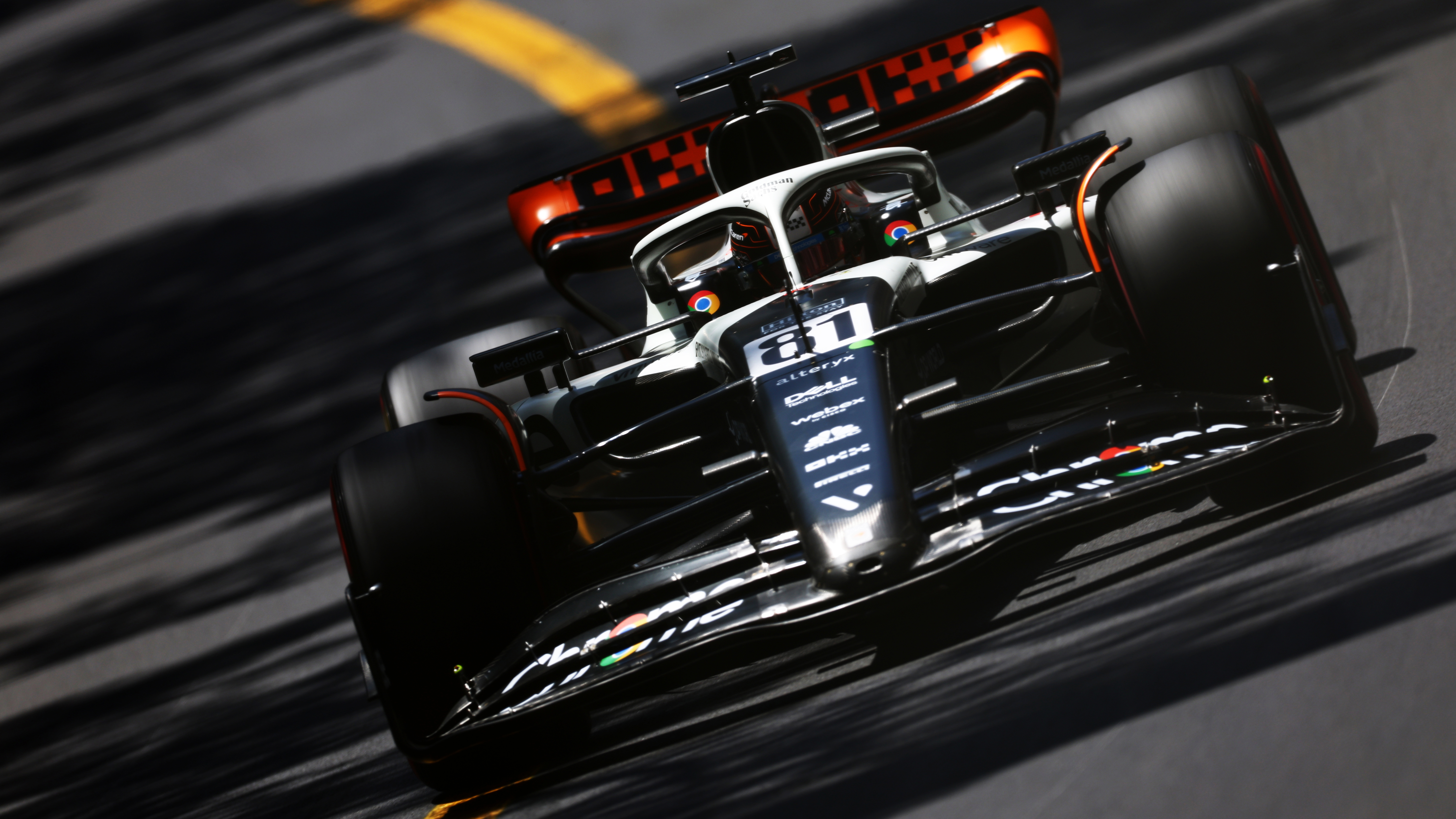 Oscar Piastri of Australia driving the (81) McLaren MCL60 Mercedes on track during final practice ahead of the F1 Grand Prix of Monaco at Circuit de Monaco on May 27, 2023 in Monte-Carlo, Monaco. (Photo by Dan Istitene - Formula 1/Formula 1 via Getty Images)