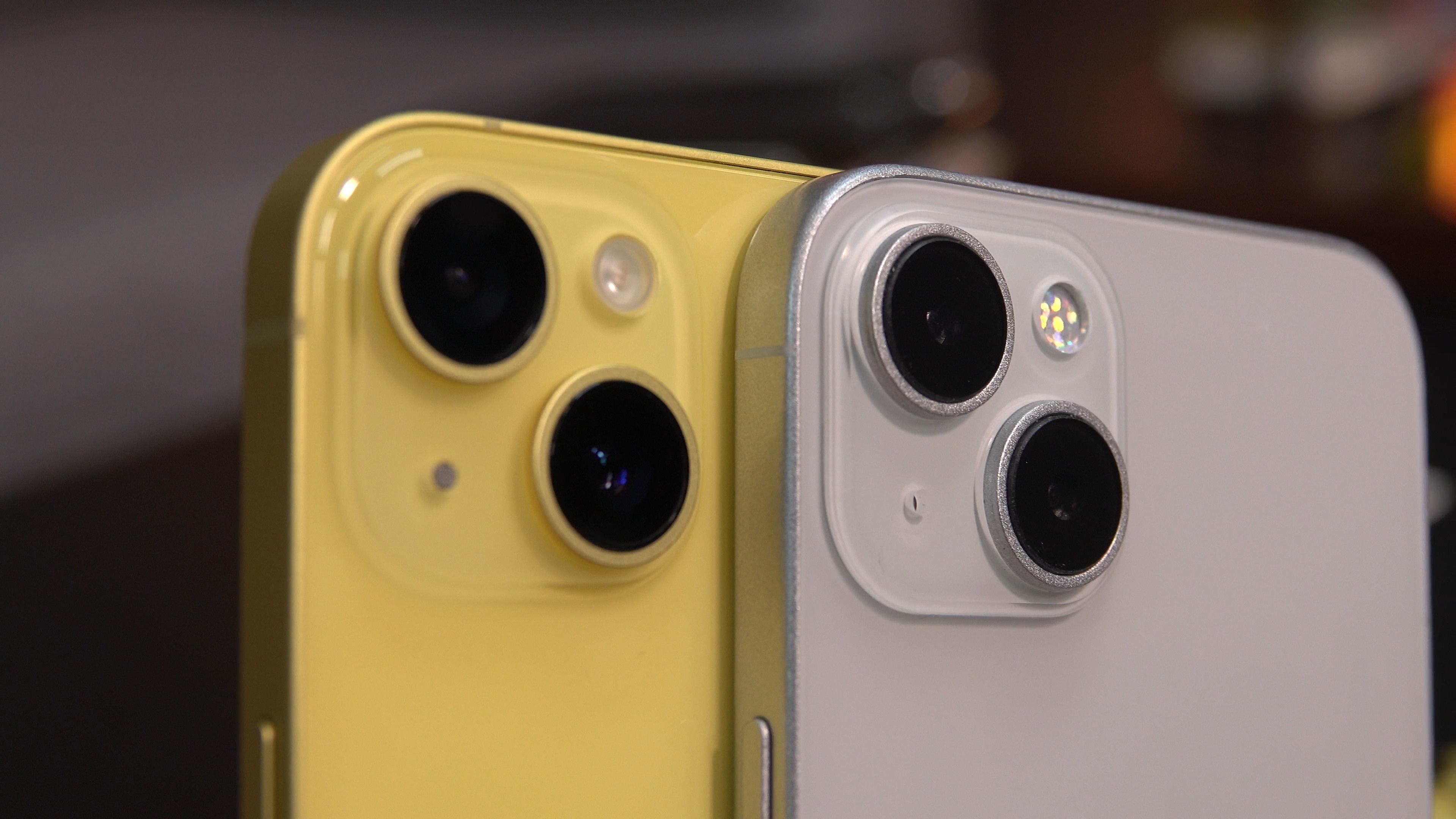 The phones look remarkably similar to the iPhones 12, 13 and 14, with some minor changes.