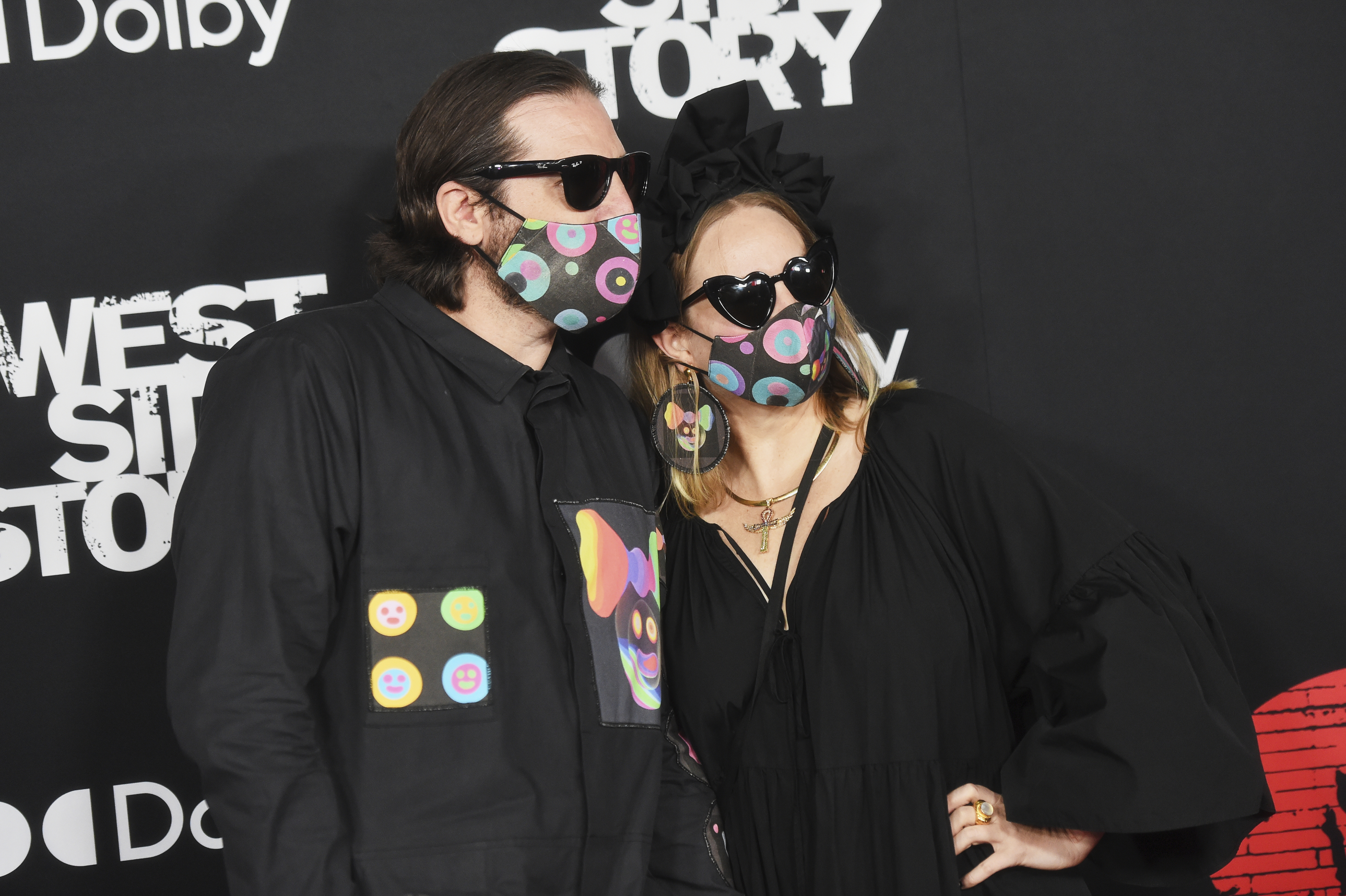 Daniel Bernad and Sia in December 2021.