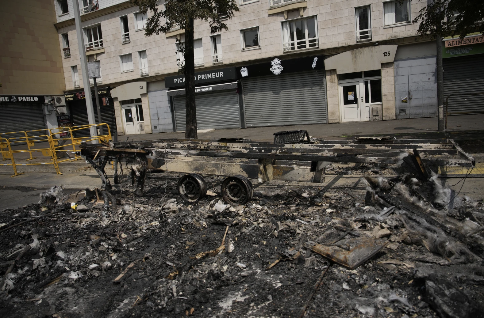 France braces for another night of violence after the deadly police shooting of a 17-year-old