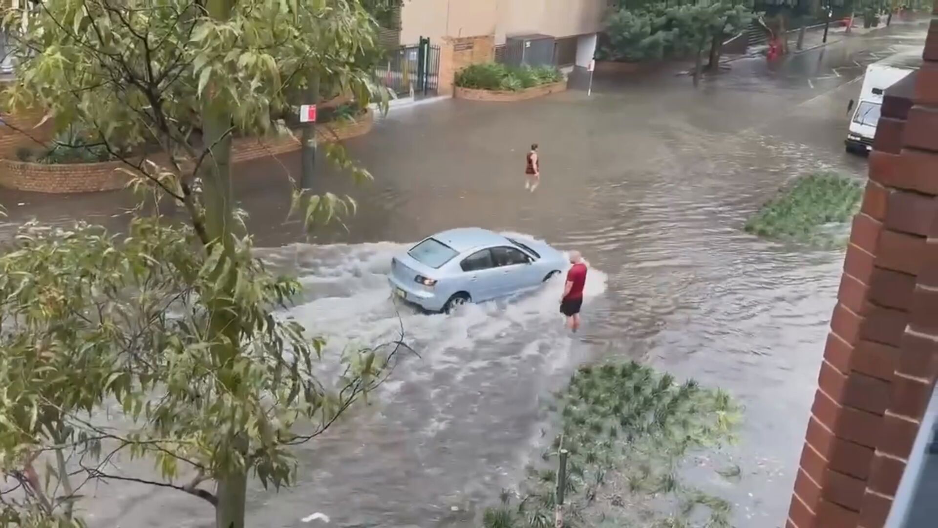 Storm and flooding in Glebe