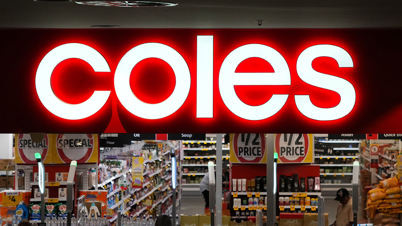 A Coles supermarket.