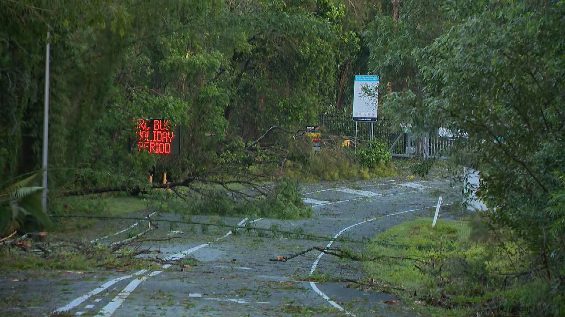 Christmas Day storms Queensland