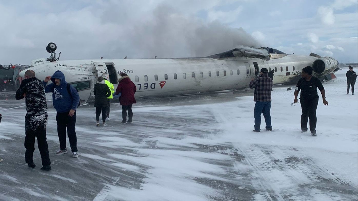 Passengers in upside-down crash landing offered $46,000 each