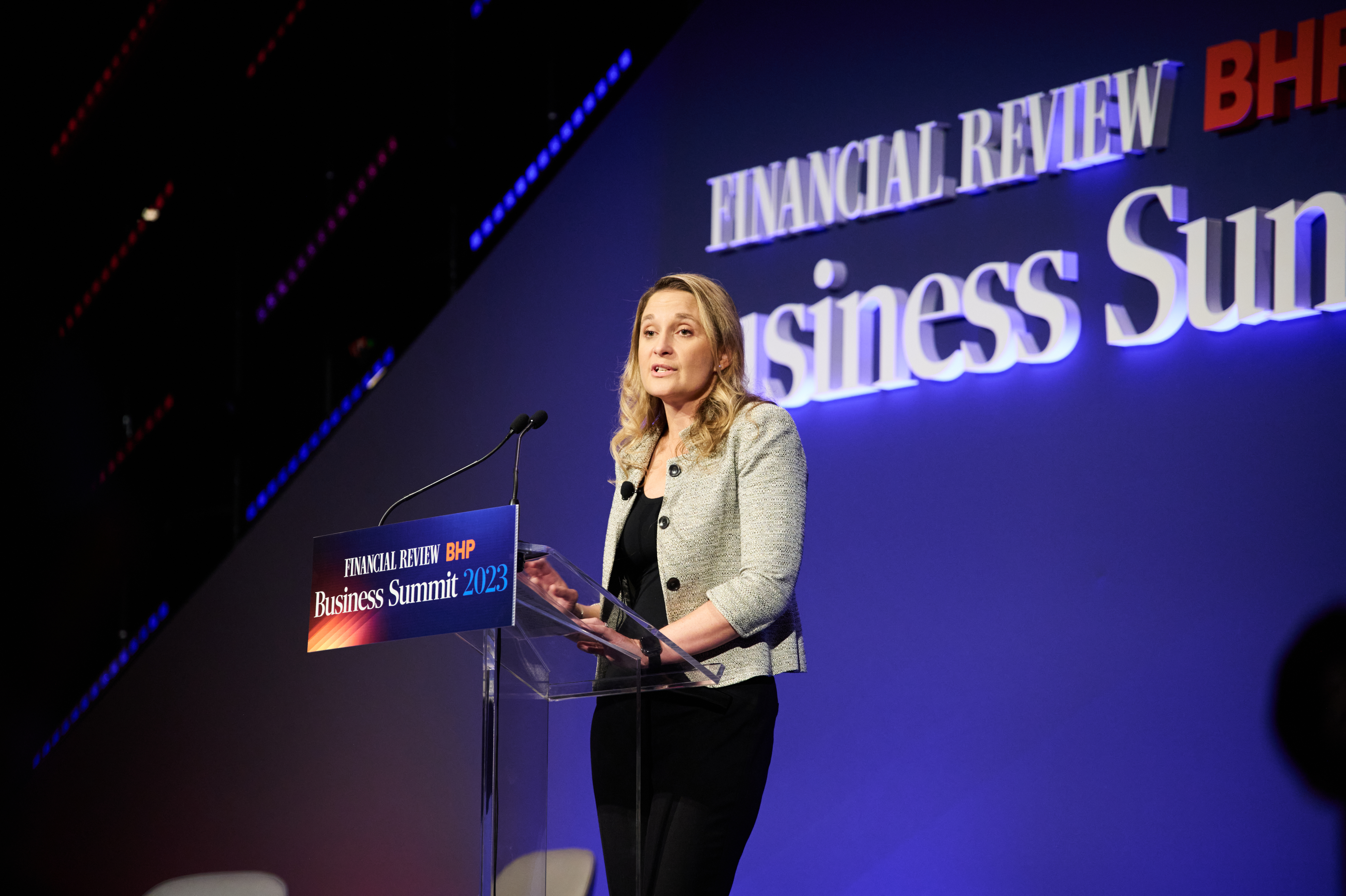 AFR - Business Summit 2023 - Kelly Bayer Rosmarin, CEO, Optus