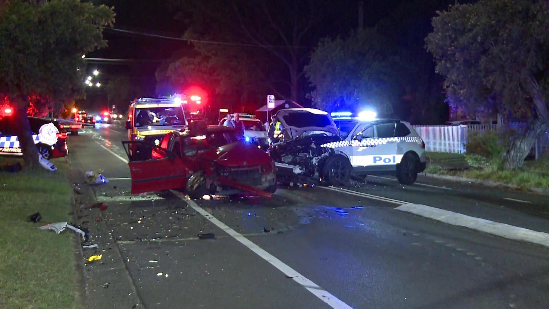 Police crash North St Marys