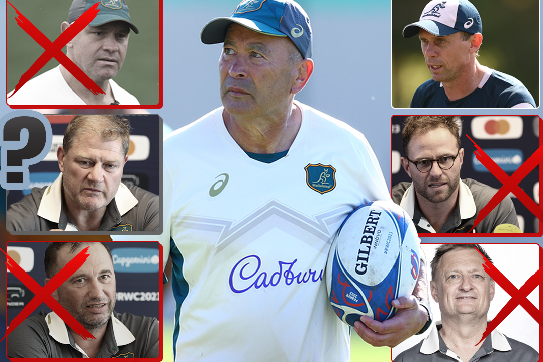 Eddie Jones' Rugby World Cup coaching team are going their separate ways.