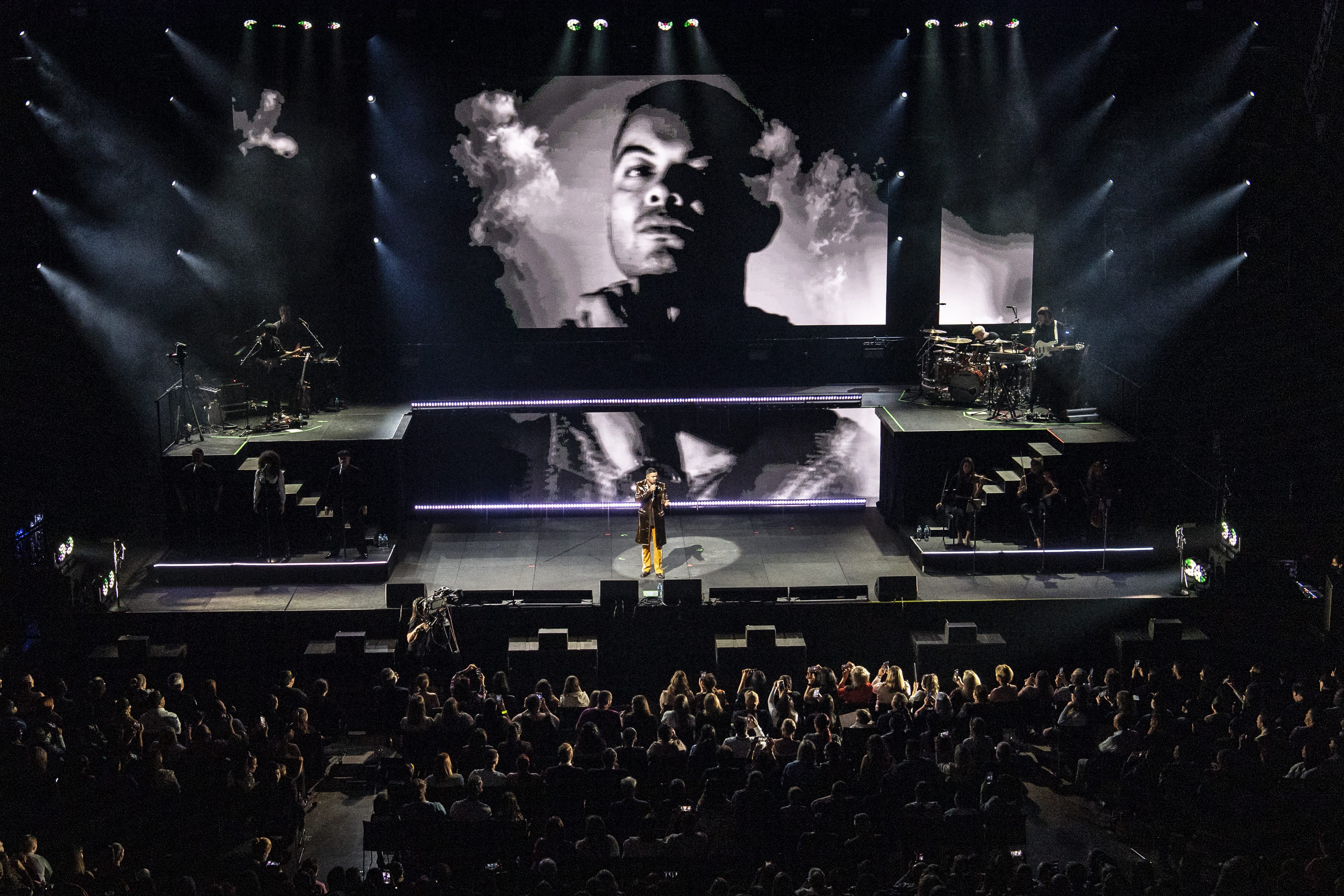 Guy Sebastian's in concert at the ICC in Sydney on his T.R.U.T.H. Tour. 27th April 2022
