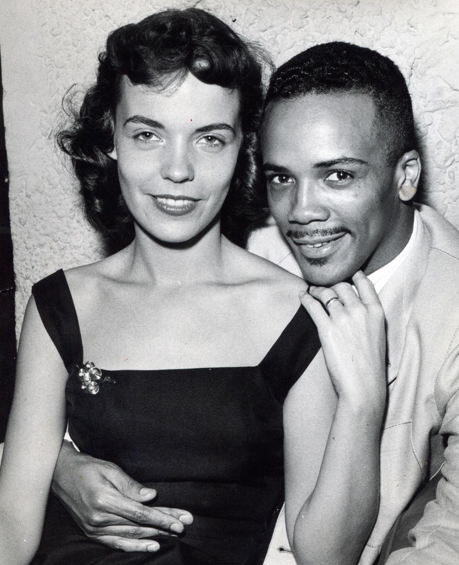 Quincy Jones with his first wife, Jeri Caldwell.