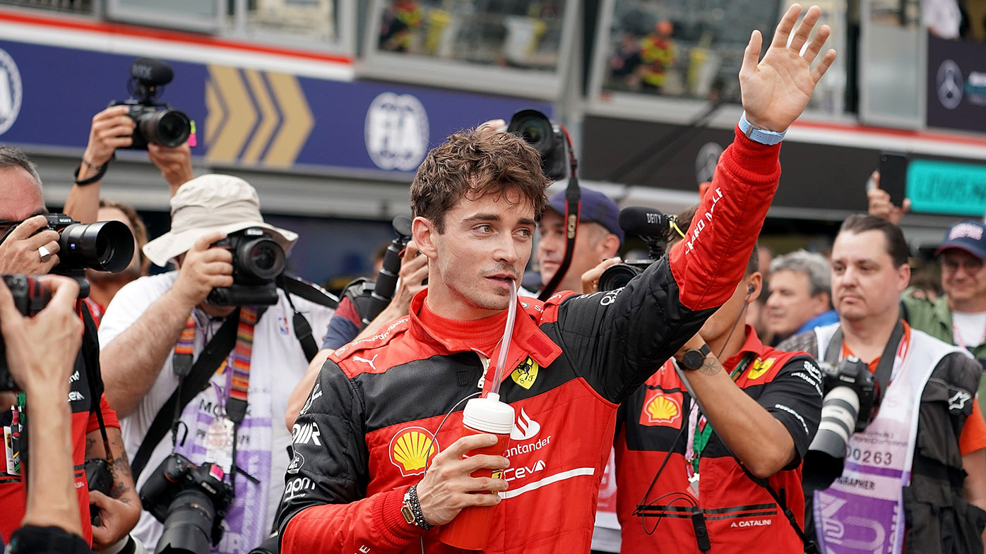 Pole position for Charles Leclerc from Monaco