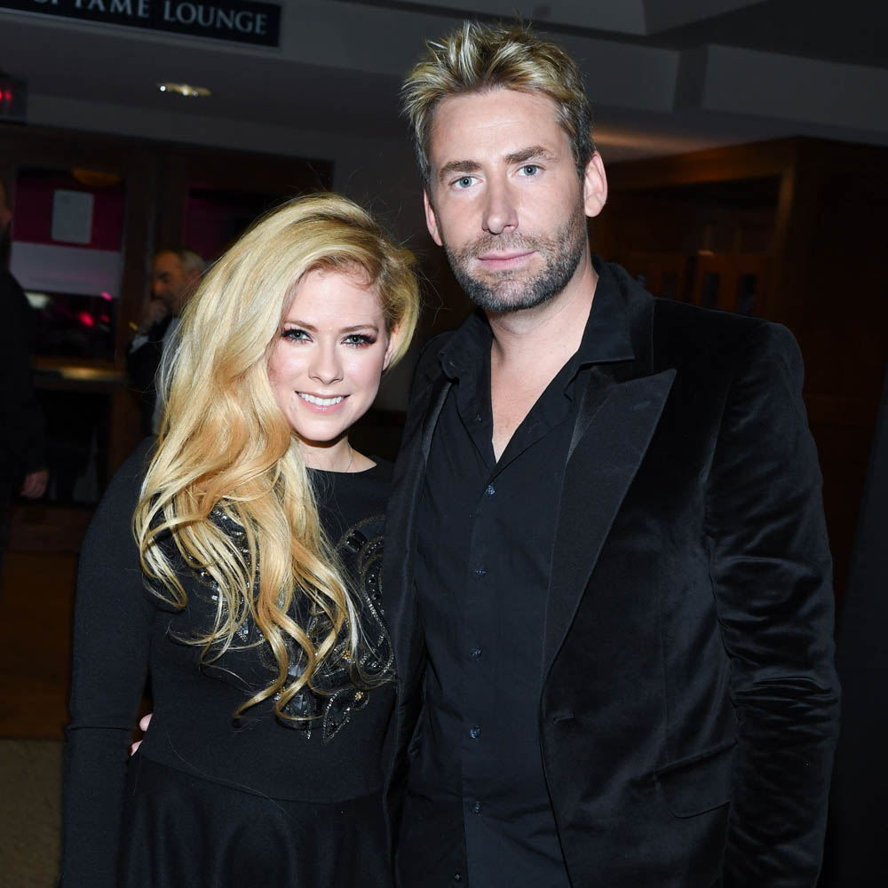 Avril Lavigne and Chad Kroeger 