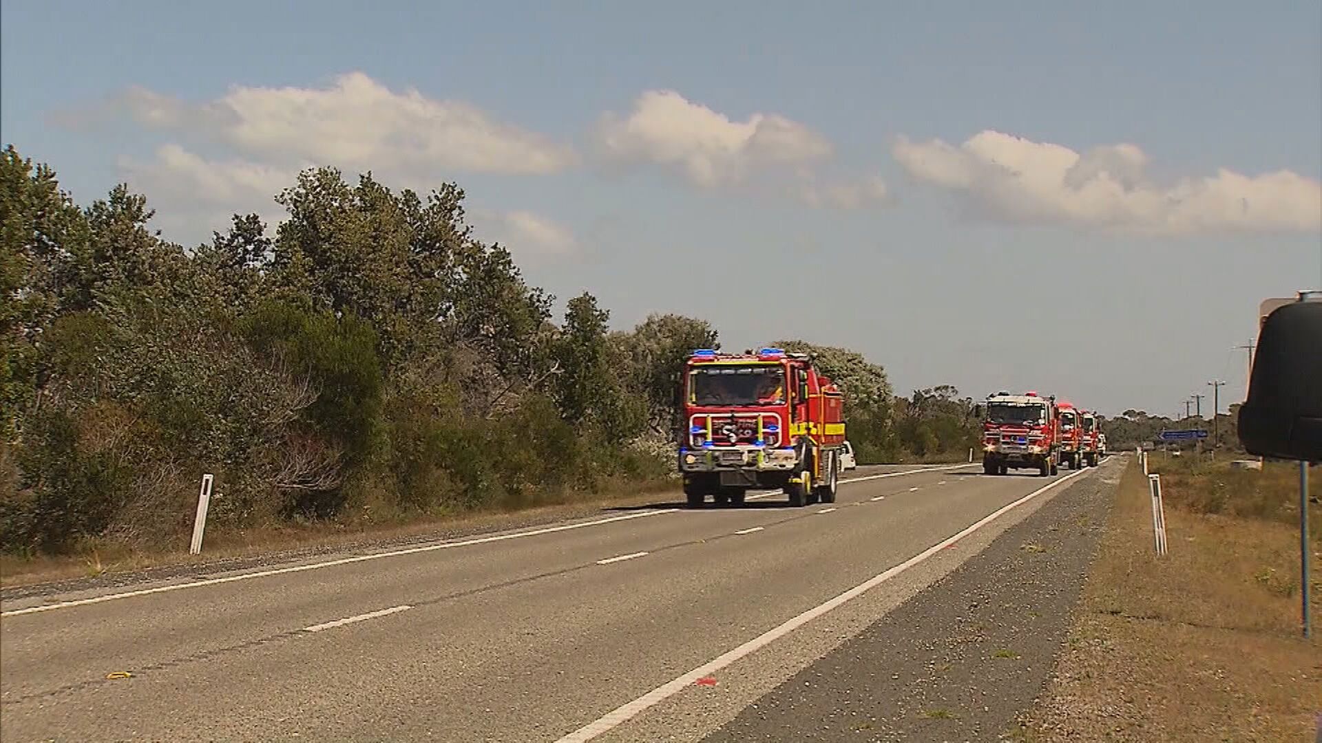 A property has been destroyed as several bushfires continue to burn in Victoria's Gippsland region.