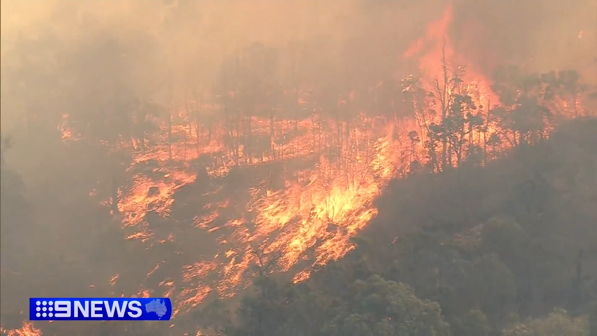 Perth Hills bushfire