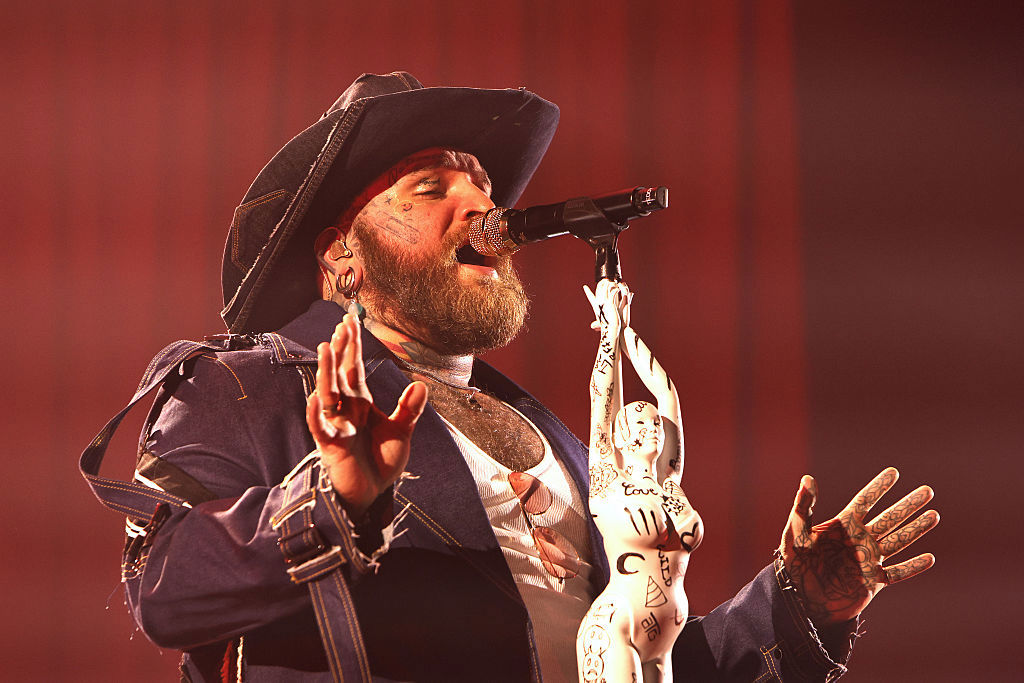 Teddy Swims performs at Coca-Cola Coliseum on May 23, 2025