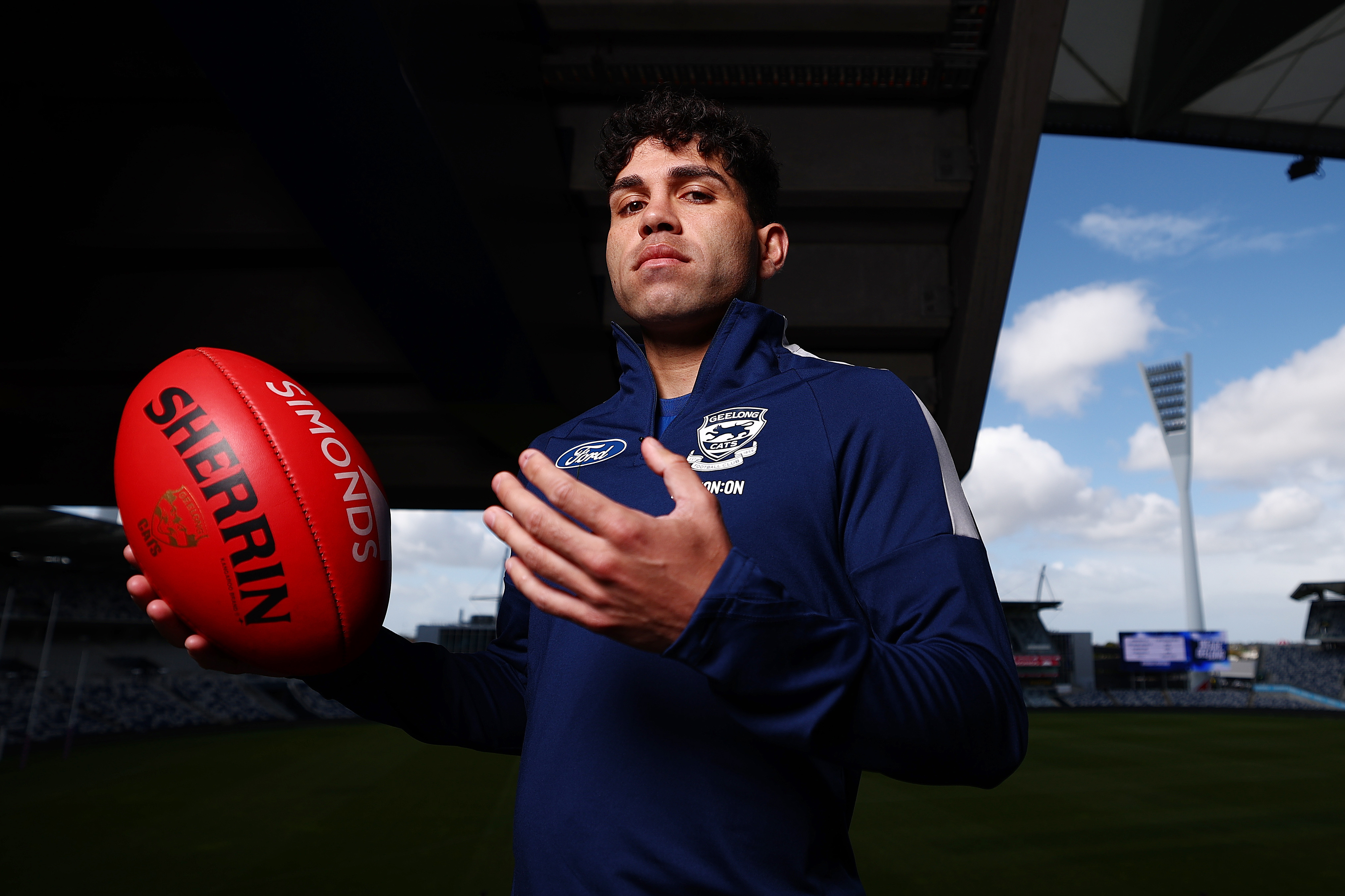 Geelong star Tyson Stengle.